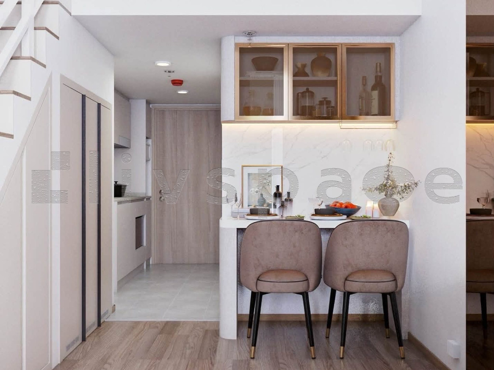 ▚ L1CC03ツ ให้เช่า: Culture Chula 1 Bed Duplex 36ตร.ม. บิ้วอินใหม่ ห้องสวยมาก พร้อมจองต่อรองได้✨ – รูปที่ 3