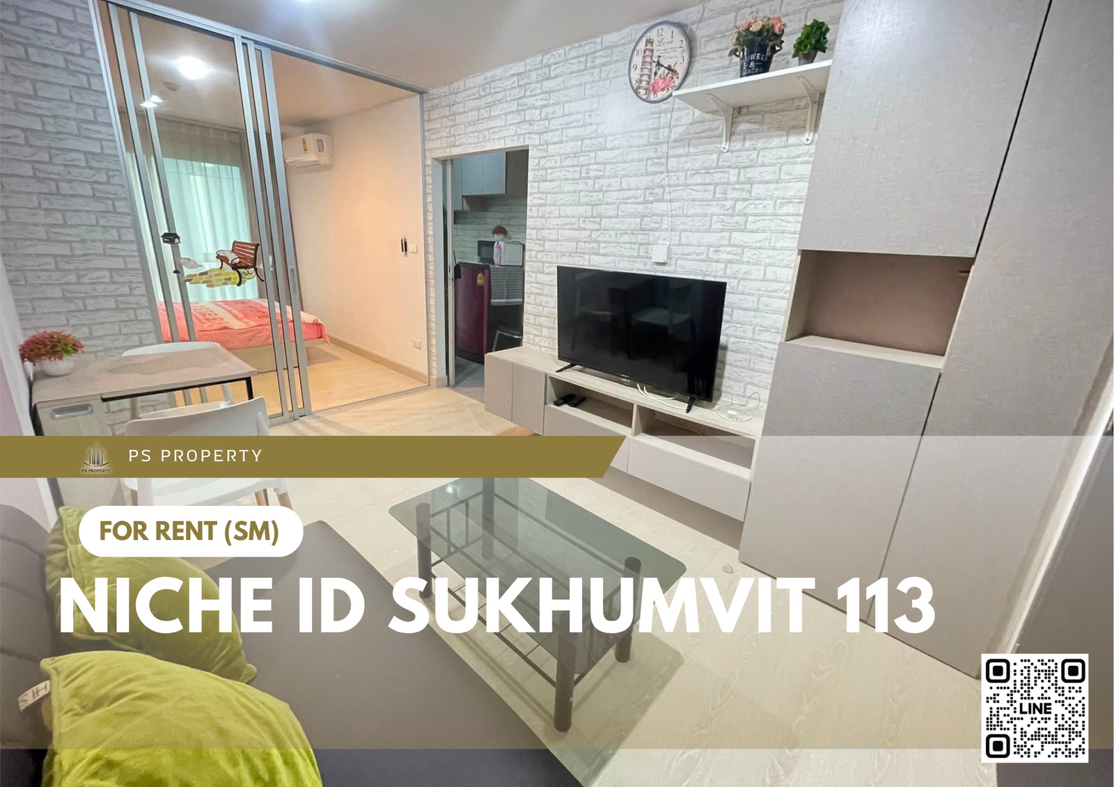 ให้เช่า 🔥 Niche id Sukhumvit 113 🔥 เฟอร์นิเจอร์ และ เครื่องใช้ไฟฟ้าครบ ใกล้ BTS สำโรง ให้เช่า 🔥 Niche id Sukhumvit 113 🔥 เฟอร์นิเจอร์ และ เครื่องใช้ไฟฟ้าครบ ใกล้ BTS สำโรง