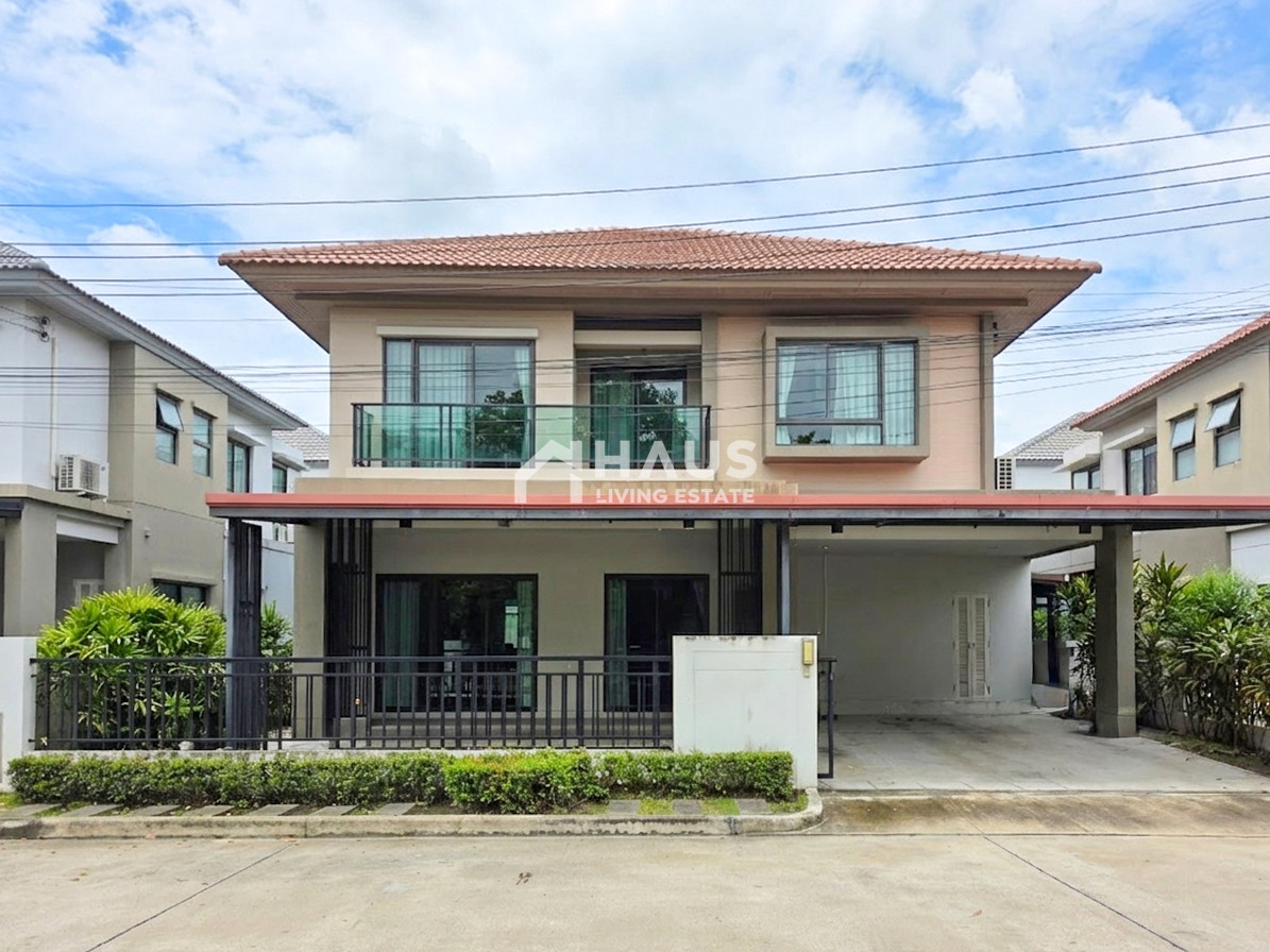 🔥 Best value! House with downstairs bedroom Added to the front and back of the house 🔥 Single house for sale, Venue Rama 5-2 🔥 Venue Rama 5-2 / 4 bedrooms #HRM5099