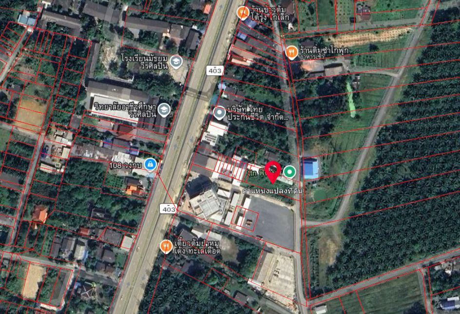 Empty land for sale, already filled, good location, near the community, Ron Phibun District. Nakhon Si Thammarat Province – รูปที่ 3