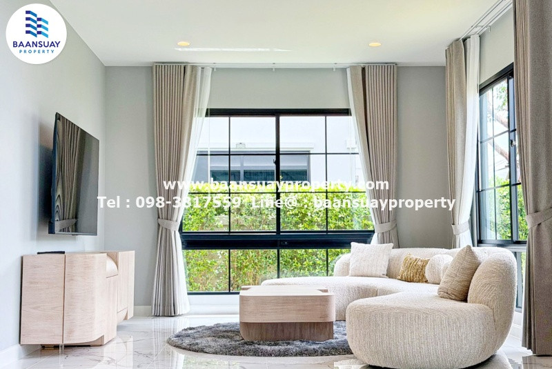 ให้เช่า บ้านเดี่ยว 2 ชั้น บ้านใหม่ เศรษฐสิริ ดอนเมือง ใกล้สนามบินดอนเมืองและโรงเรียนนานาชาติ Harrow – รูปที่ 2