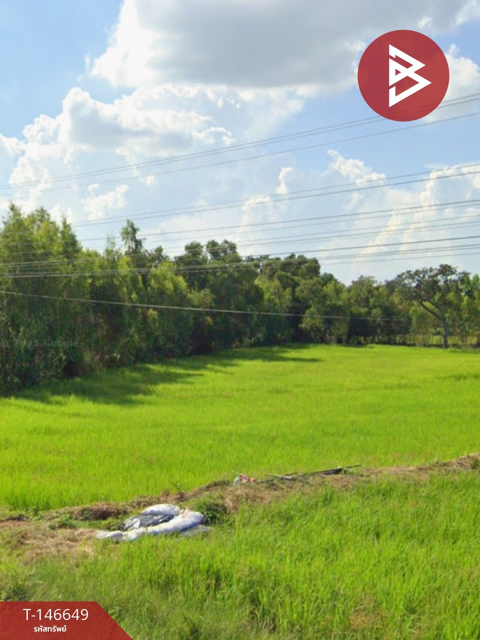 Land for sale, area 10 rai, Phutthaisong, Buriram, location next to the road. – รูปที่ 2