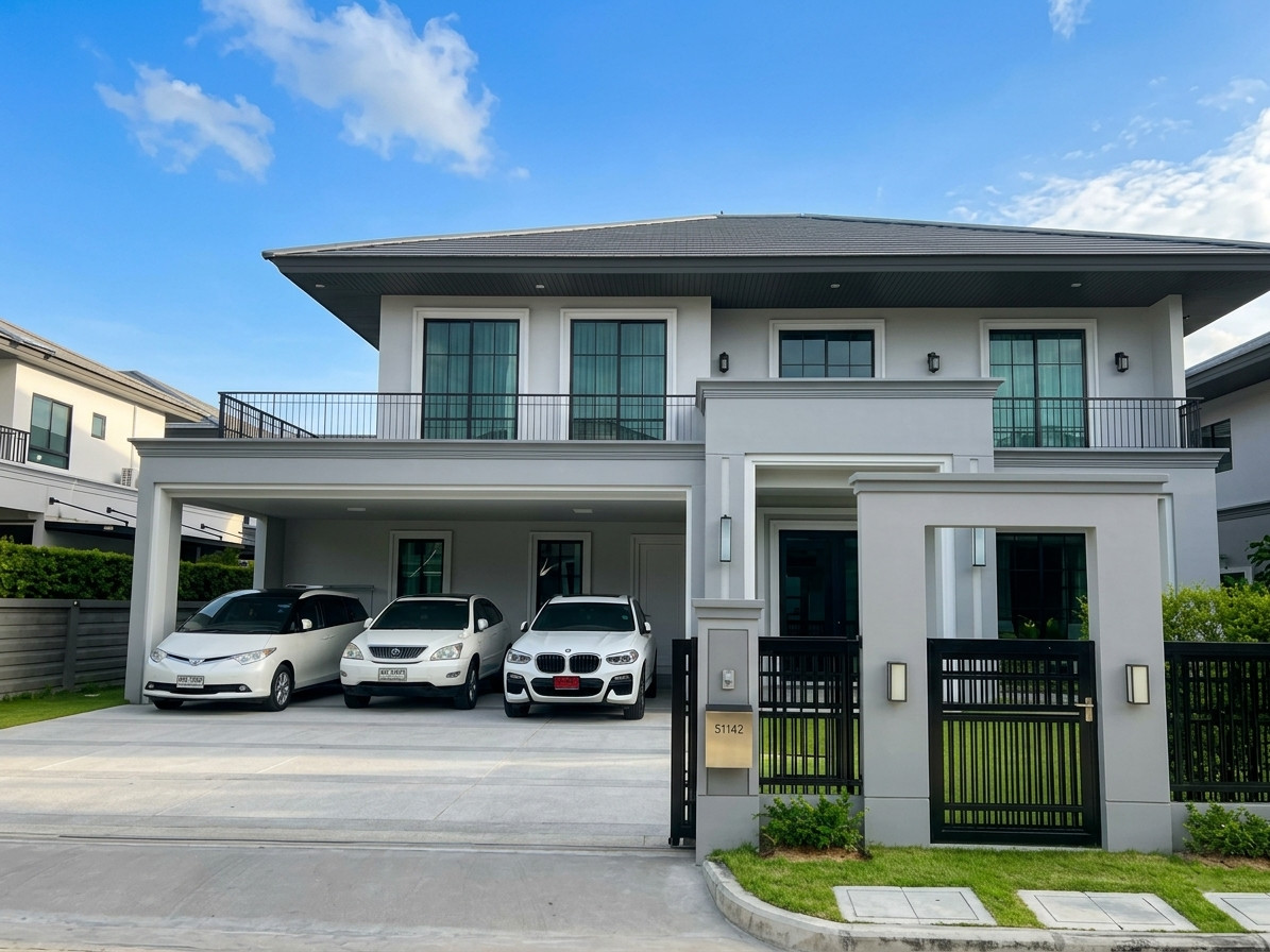 (For rent) ** Sample house Setthasiri Chaengwattana - Prachachuen 2, fully decorated, ready to move in **