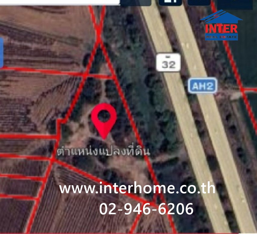 Vacant land 5 rai 360 sq m, Chainat land, near community areas, markets, shops and gas stations, Asia Road, Manorom, Chainat. Vacant land 5 rai 360 sq m, Chainat land, near community areas, markets, shops and gas stations, Asia Road, Manorom, Chainat.