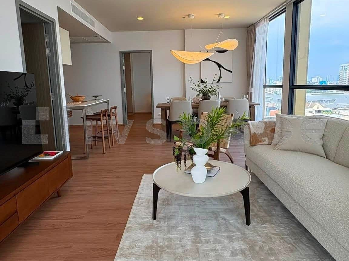 ▚ L0FC49ツ ให้เช่า: The Issara Sathorn 2 Bed 2 Bath 90ตร.ม. แต่งสวยมาก ไซส์ใหญ่ วิวไม่บล็อก ทิศไม่ร้อน✨ – รูปที่ 4