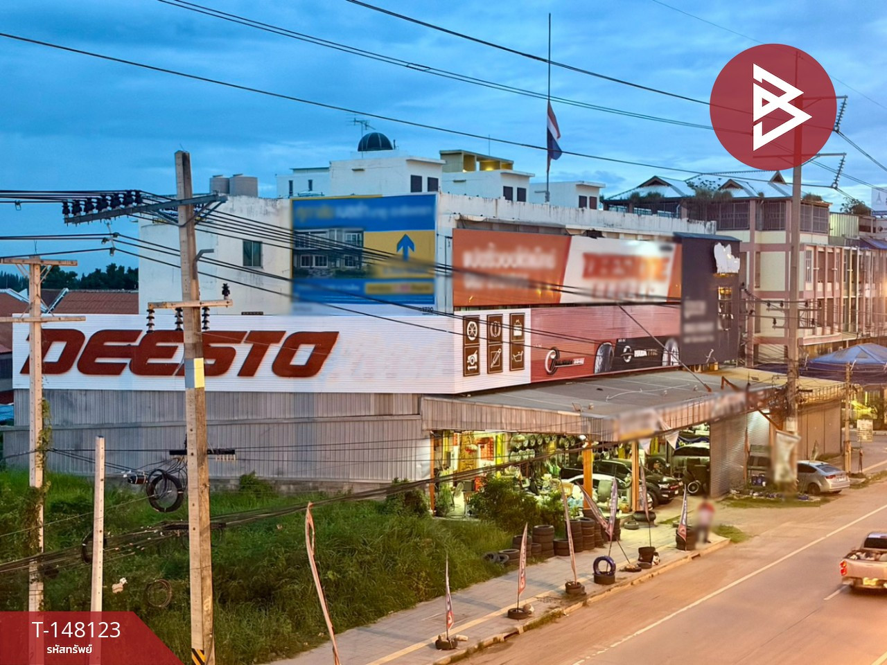 ขายอาคารพาณิชย์ 5 คูหา เนื้อที่ 98.1 ตร.วา บางตีนเป็ด ฉะเชิงเทรา – รูปที่ 3