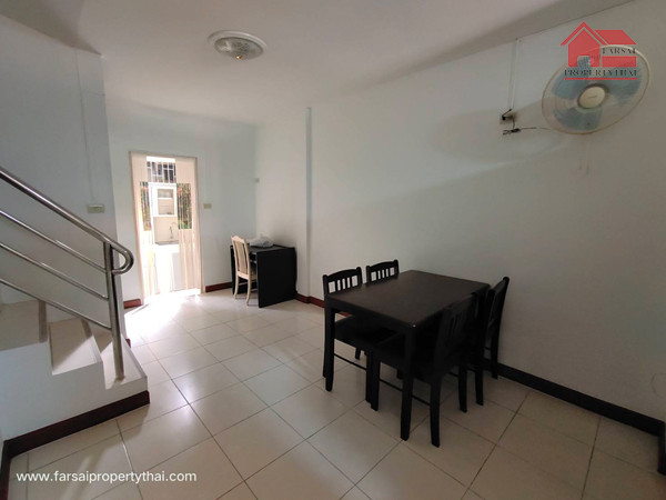Urgent sale, cheap price, 2-story townhouse, area 18 square meters, 2 bedrooms, 2 bathrooms, air conditioning, fully furnished, house ready to move in, Theparak Road, Soi Mangkorn, selling price 1.5 million baht ( I want to work with you for a long time.  – รูปที่ 3