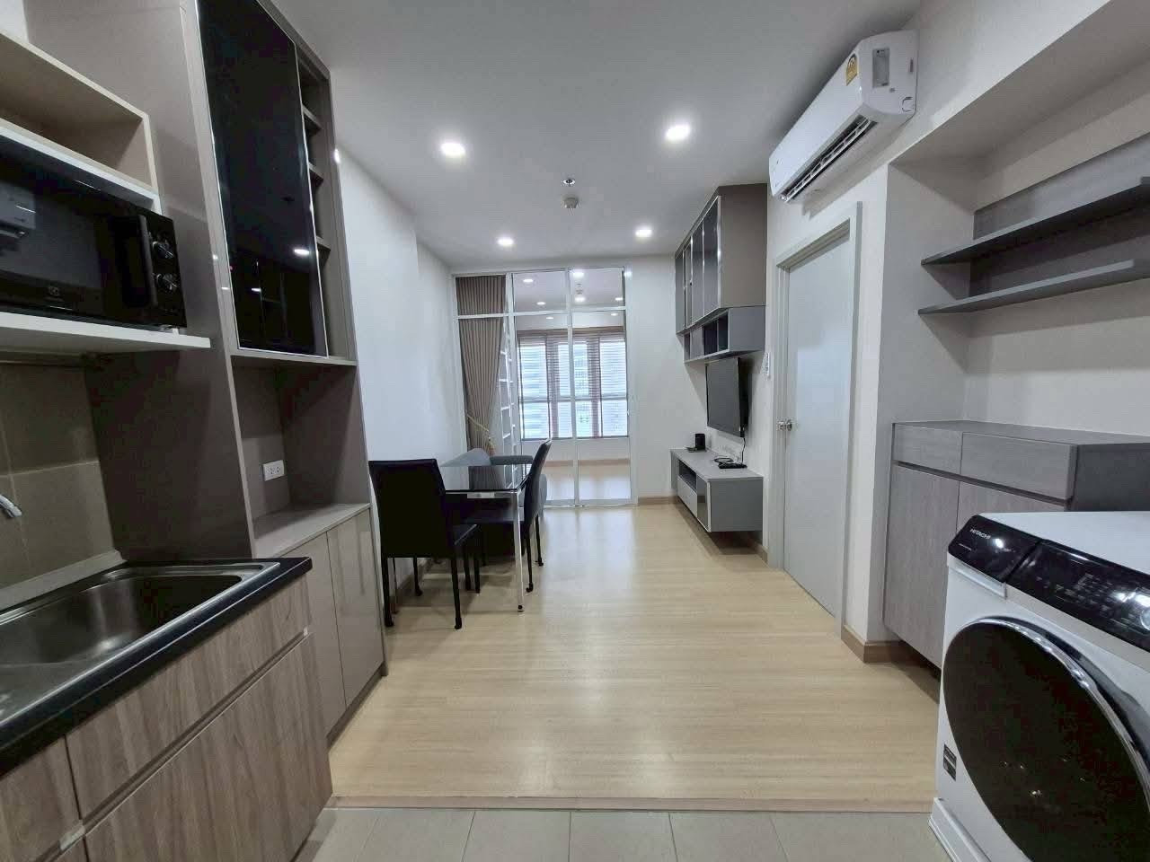 ห้องใหม่ไม่เคยปล่อยเช่า วิว กกท. แต่งสวย พร้อมอยู่ ใกล้รถไฟฟ้าสายสีส้ม