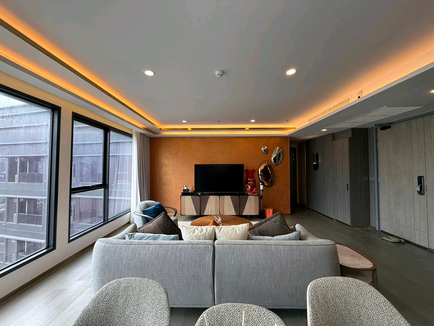 Coco Parc : Coco Park, Bangkok 1150 1150 Rama IV Road, Khlong Toei, Bangkok 3 bedrooms, 4 bathrooms, 1 maid, 252 sq m., 32nd floor, Benjakiti Park view. – รูปที่ 3