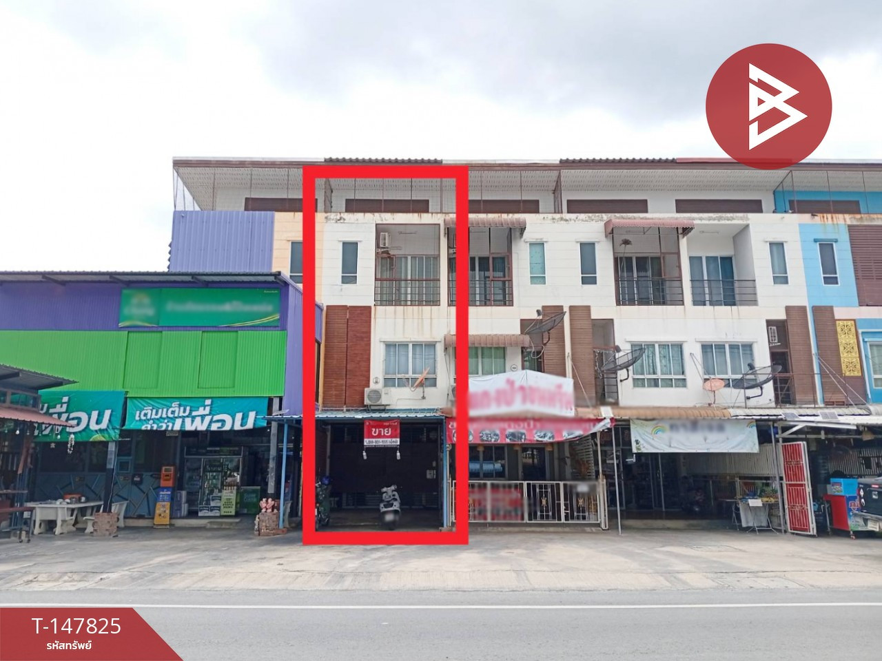 ขายอาคารพาณิชย์ 3 ชั้น เนื้อที่ 17.8 ตร.วา ลำพยา นครปฐม – รูปที่ 2