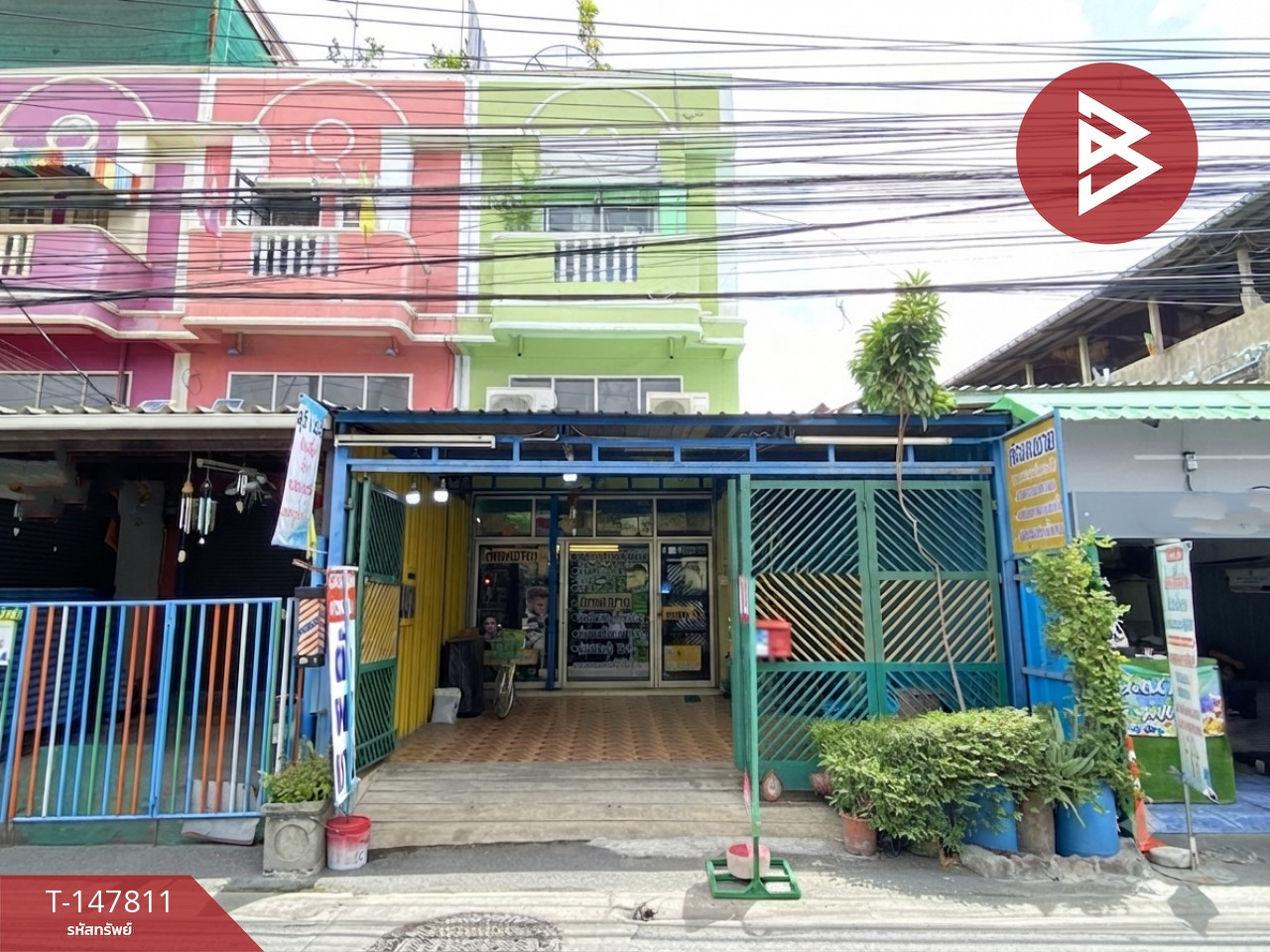Commercial building for sale, Soi Bunsiri, area 24.2 sq m, Bang Mueang Mai, Samut Prakan.