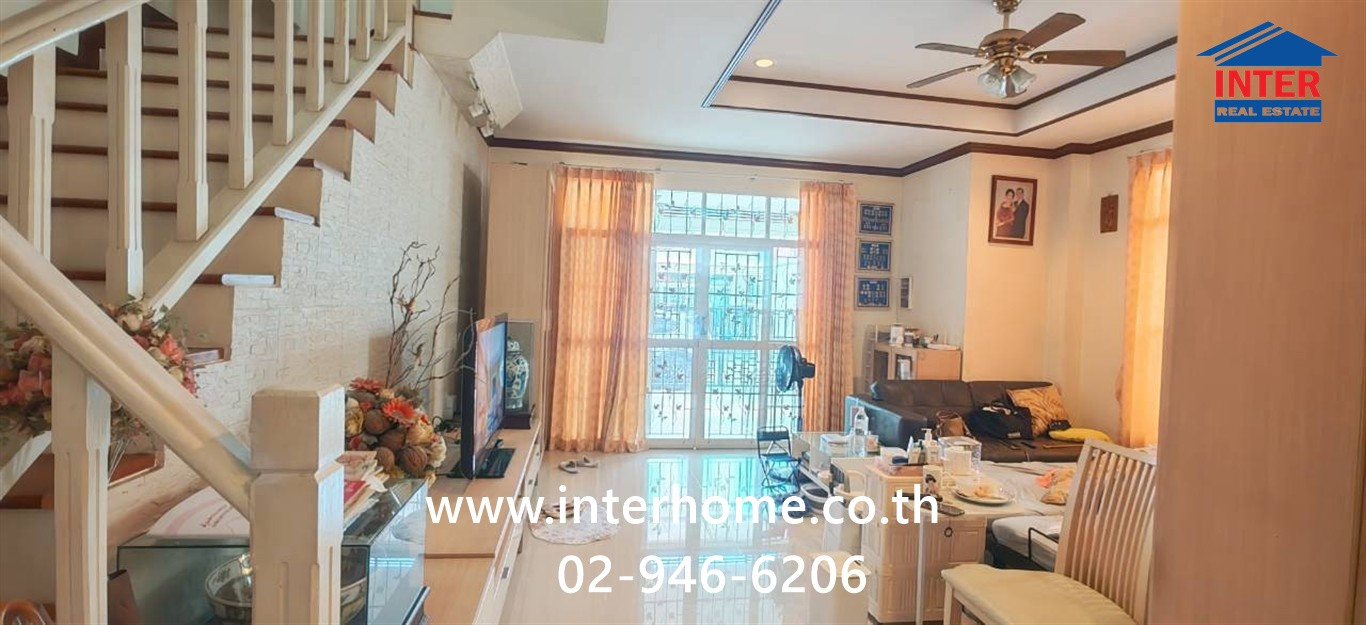 ทาวน์เฮ้าส์ 2 ชั้น 34.2 ตร.ว. หมู่บ้านมาย อิสระ พระราม5 ซอยสุขาภิบาล1 ถนนนครอินทร์ ถนนบางศรีเมือง1 เมืองนนทบุรี นนทบุรี – รูปที่ 3