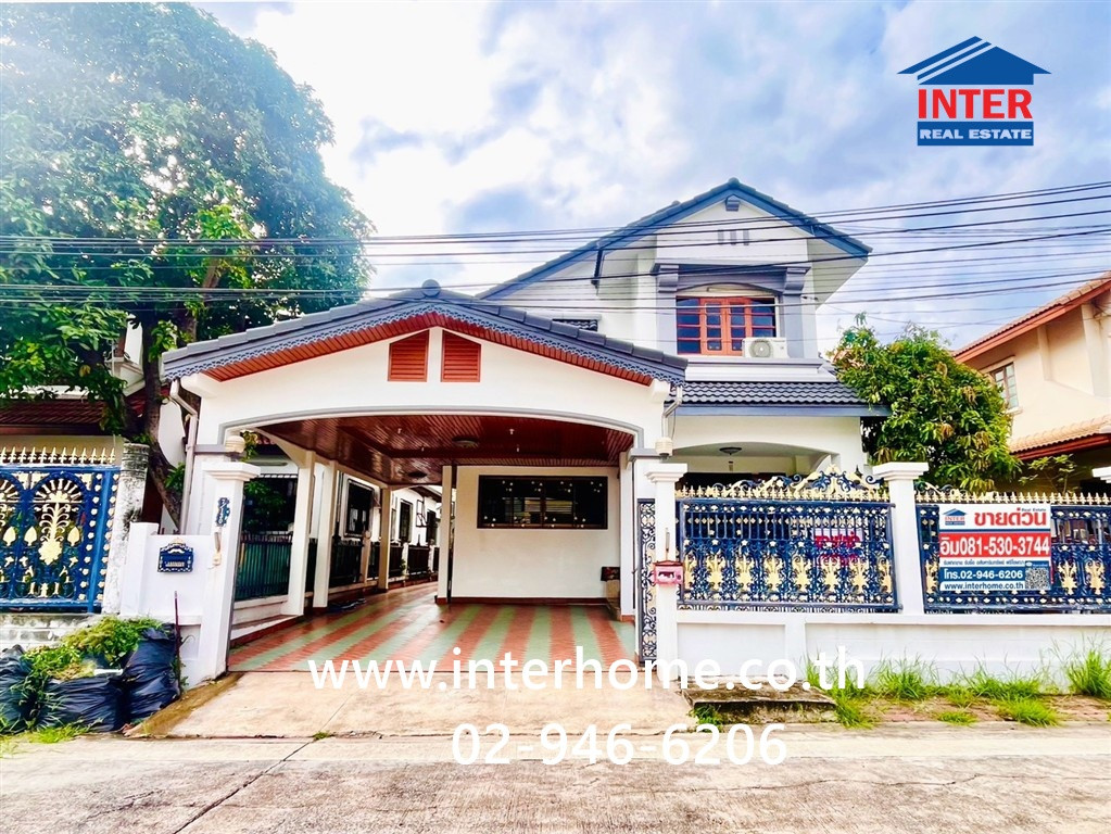 2-story detached house, 78 sq m, Chaiyaphruek Village, Watcharaphon, Soi Sukhapiban Road 5, Soi 9, Ramintra Road, Watcharaphon Road, Bang Khen District, Bangkok 2-story detached house, 78 sq m, Chaiyaphruek Village, Watcharaphon, Soi Sukhapiban Road 5, Soi 9, Ramintra Road, Watcharaphon Road, Bang Khen District, Bangkok