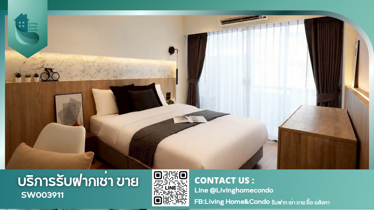 ขายคอนโด Eastwood Park Onnut 36 (อีสท์วูดพาร์ค อ่อนนุช 36 คอนโด ) ใกล้ BTS อ่อนนุช ตกแต่งสวย เฟอร์นิเจอร์ครบ -SW003911