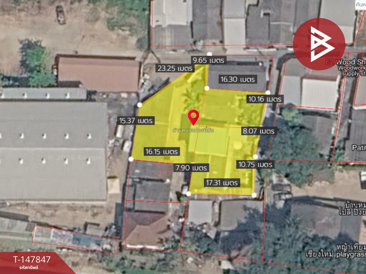 Land for sale with buildings, area 2 ngan 13 sq m, Pa Tan, Chiang Mai. – รูปที่ 2