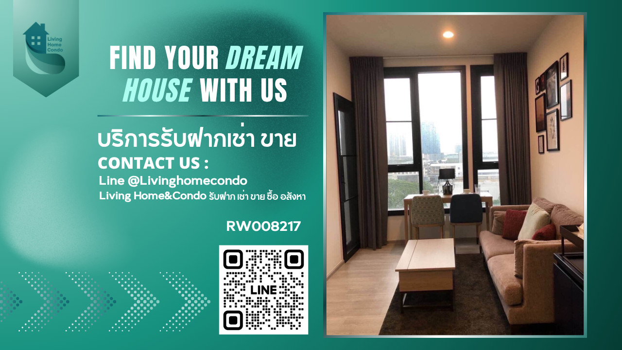 Condo for rent, XT Ekkamai, Prime Location, modern design, convenient travel, connecting to Sukhumvit, Phetchaburi and the expressway, with Shuttle Service to BTS Ekkamai -RW008217