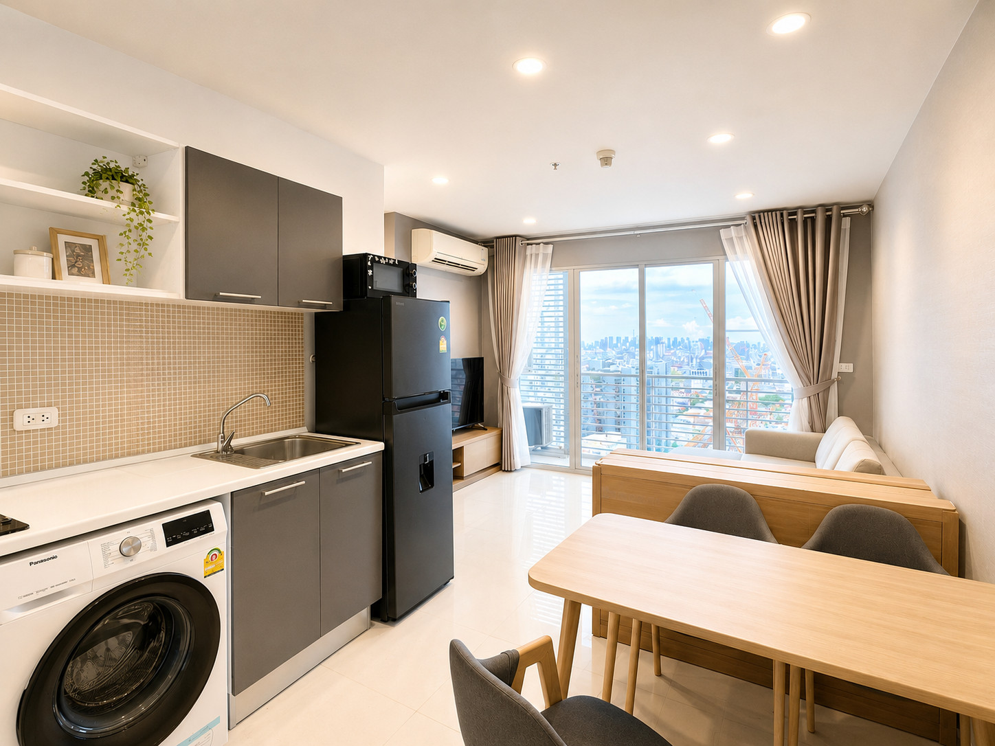Condo for Sale | The Mark Ratchada – Airport Link | 2 Bedrooms | 57 Sq.m. | Fully Furnished | Prime Ratchada–Rama 9 Location