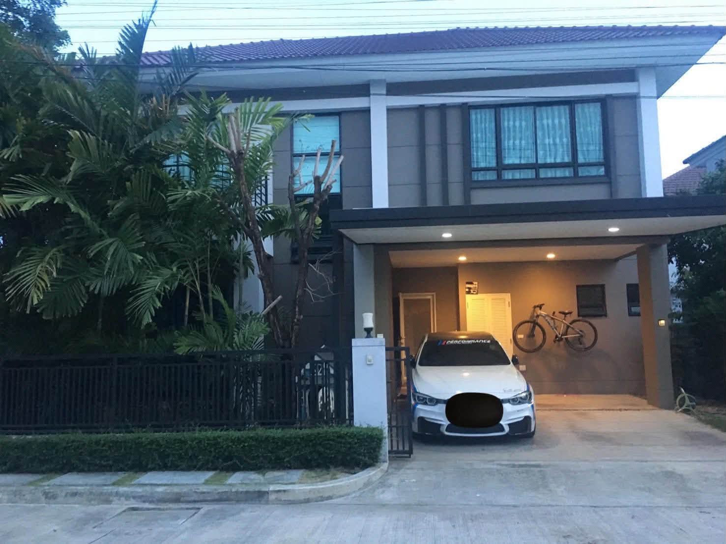 55.7 sq m, 5 bedrooms, 4 bathrooms, 2-story detached house, Life Bangkok Boulevard, Ramintra 65. 55.7 sq m, 5 bedrooms, 4 bathrooms, 2-story detached house, Life Bangkok Boulevard, Ramintra 65.
