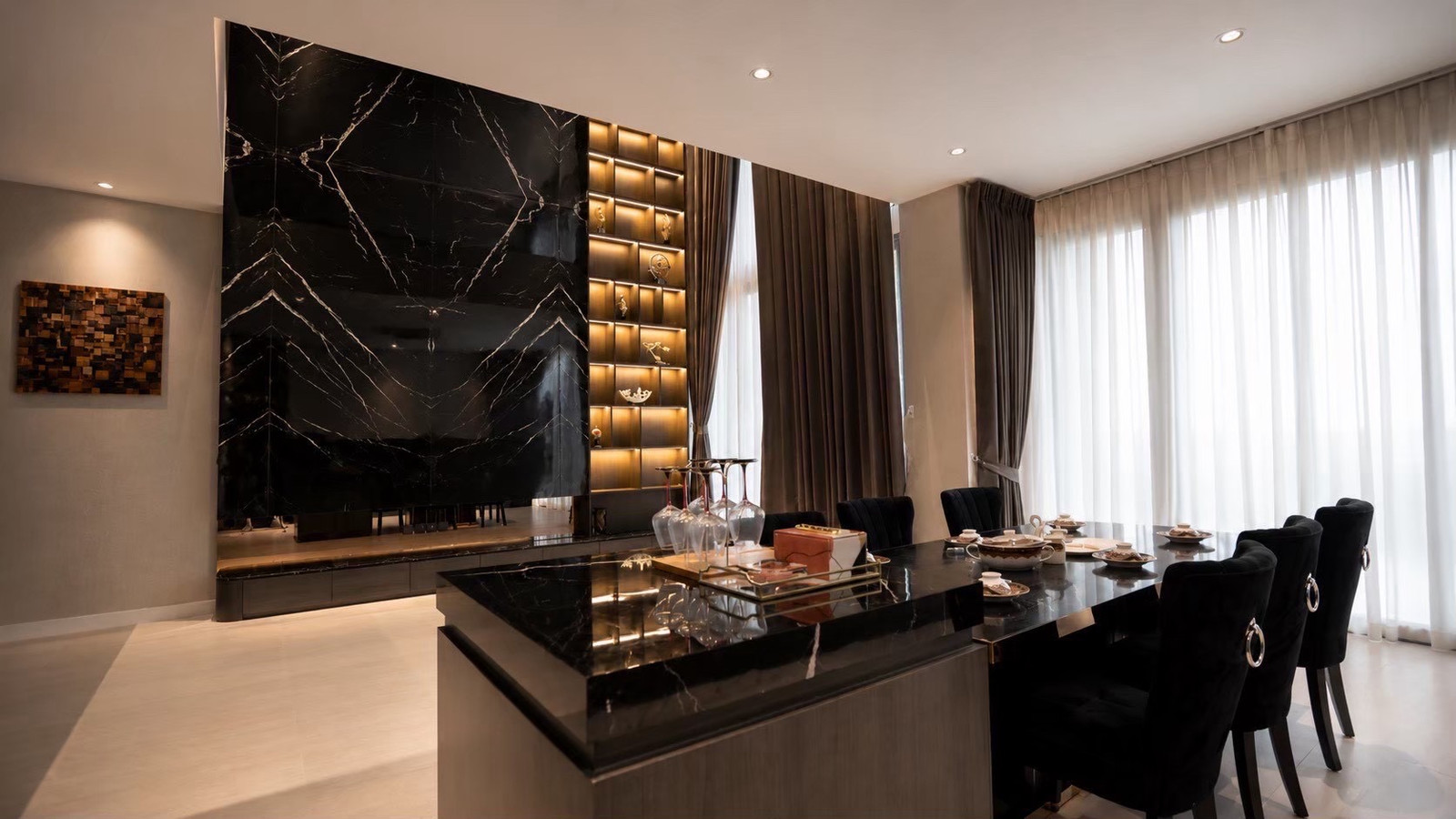 Single house 6beds4baths ✨Luxury 🏡Artale Asoke – Rama 9 🚩 Potential location near Huai Khwang Rama 9✅ Tel/ Wechat : 0972422655