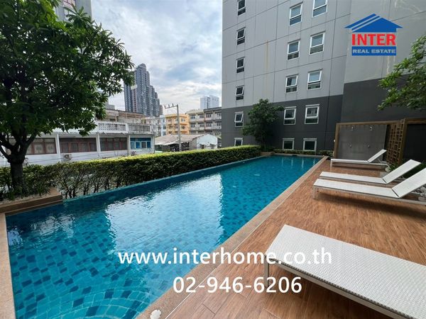 Condominium 30.36 sq m. Aspire Wutthakat Soi Wutthakat 19, Ratchaphruek Road, Wutthakat Road, Thonburi District, Bangkok
