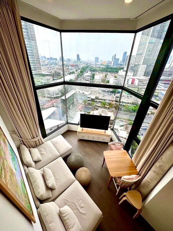🏙️ Park origin Chula Samyan | ห้อง Duplex 2 ห้องนอน ใกล้ MRT ✨ 