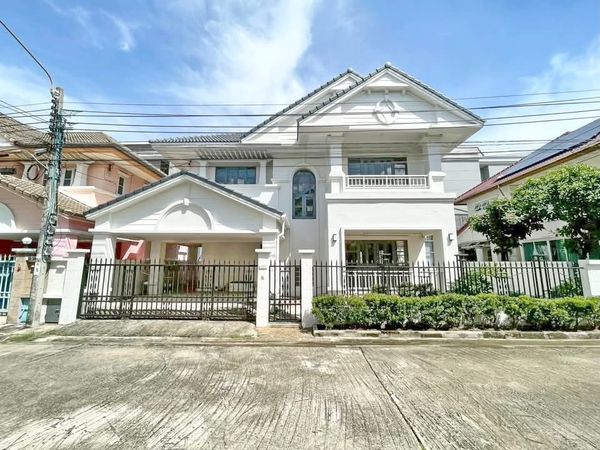 H0823♛Single house for rent, 3 bedrooms⚝Phatthanakan♜MRT Hua Mak∞099-5919653,065-9423251▚Line@sureresidence