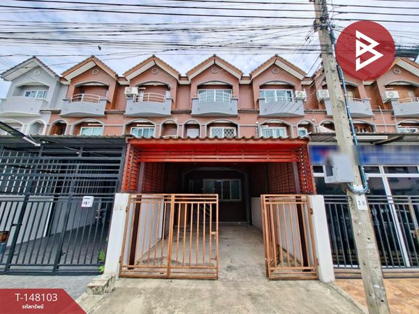Townhouse for sale Subsomboon Village, Pracha Uthit, Bangkok