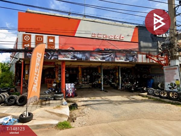 Commercial building for sale, 5 units, area 98.1 sq m, Bang Tin Ped, Chachoengsao.