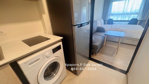 Urgent 🔥 Last unit 📣 Condo for sale The Base Downtown Khon Kaen “ Fully furnished room, 31.06 sq m., swimming pool view. Location in the heart of the city