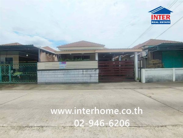 บ้านเดี่ยว 1 ชั้น 41.2 ตร.ว. หมู่บ้านสินเพิ่ม อยู่ระหว่างประชาร่วมใจ27-29 ถนนประชาร่วมใจคู้ซ้าย ถนนสุวินทวงศ์-นิมิตใหม่ เขตคลองสามวา กรุงเทพมหานคร