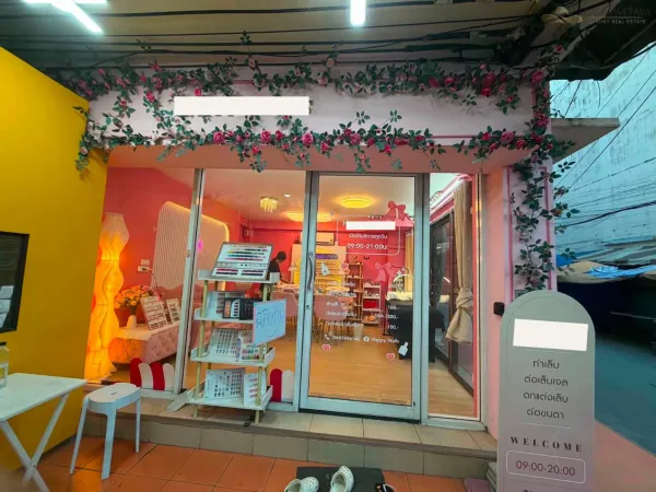 เซ้งด่วน! ร้านทำเล็บทำเลทองพัทยาใต้ (หลังตลาดวัดชัยมงคล)
