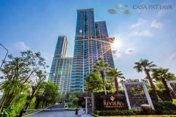 ขายคอนโดหรู The Riviera Wongamat ชั้นสูง วิวทะเลรับวิวเมือง