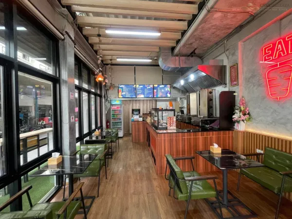 เซ้งกิจการร้านอาหาร/ร้านเคบับ ติดถนนทำเลบัวขาว พัทยา