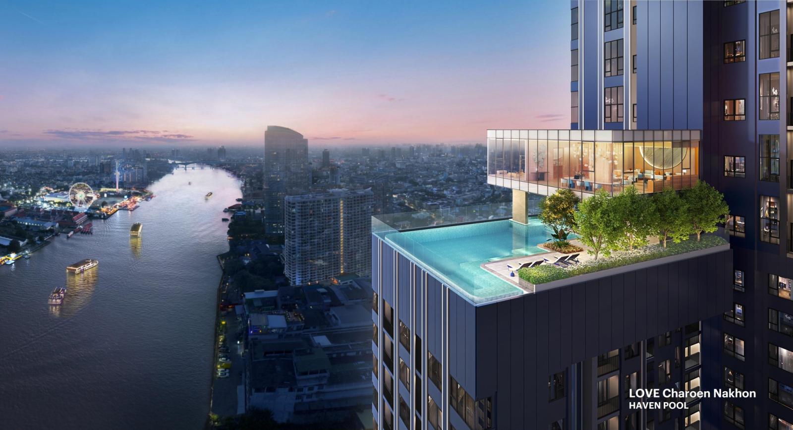 2 Bed 2 Bath Loft 85.25 ตร.ม. ยูนิตชั้นสูง เพดานสูง ห้องใหญ่จัดเต็ม | LOVE Charoen Nakhon | 16.73 ล้านบาท – รูปที่ 4