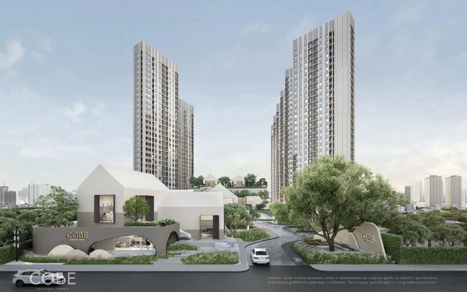 Studio 24.5 ตร.ม. Fully Furnished ราคาต่ำสุดของโครงการ ตึกเสร็จ | COBE Ratchada-Rama 9 | 2.89 ล้านบาท – รูปที่ 3