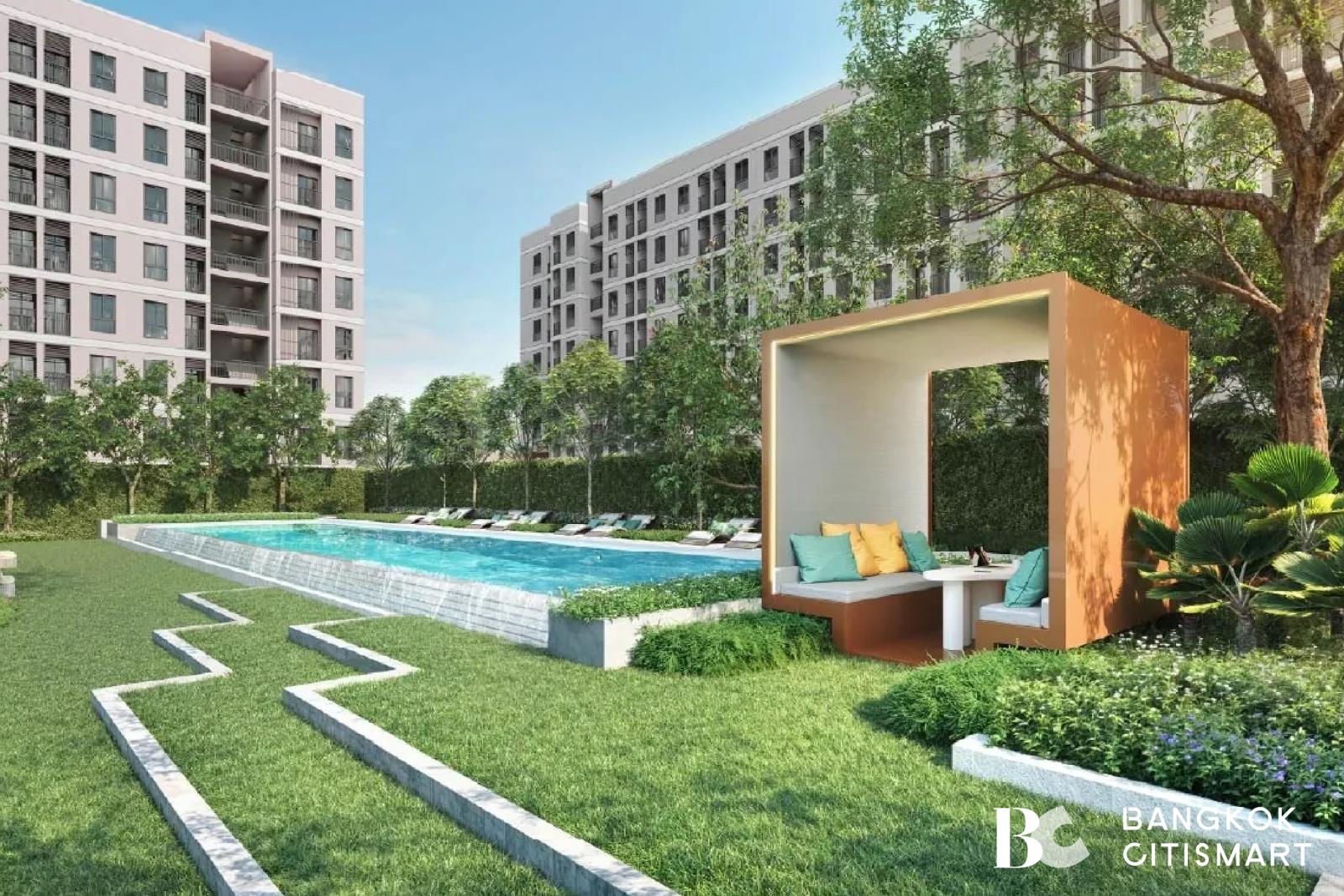 1 Bed 26 ตร.ม. ตำแหน่งสวย แต่งครบ ต่ำกว่า 1.6 ล้าน ราคาต่ำสุด | GOOD DAY Sukhumvit 93 | 1.53 ล้านบาท – รูปที่ 3