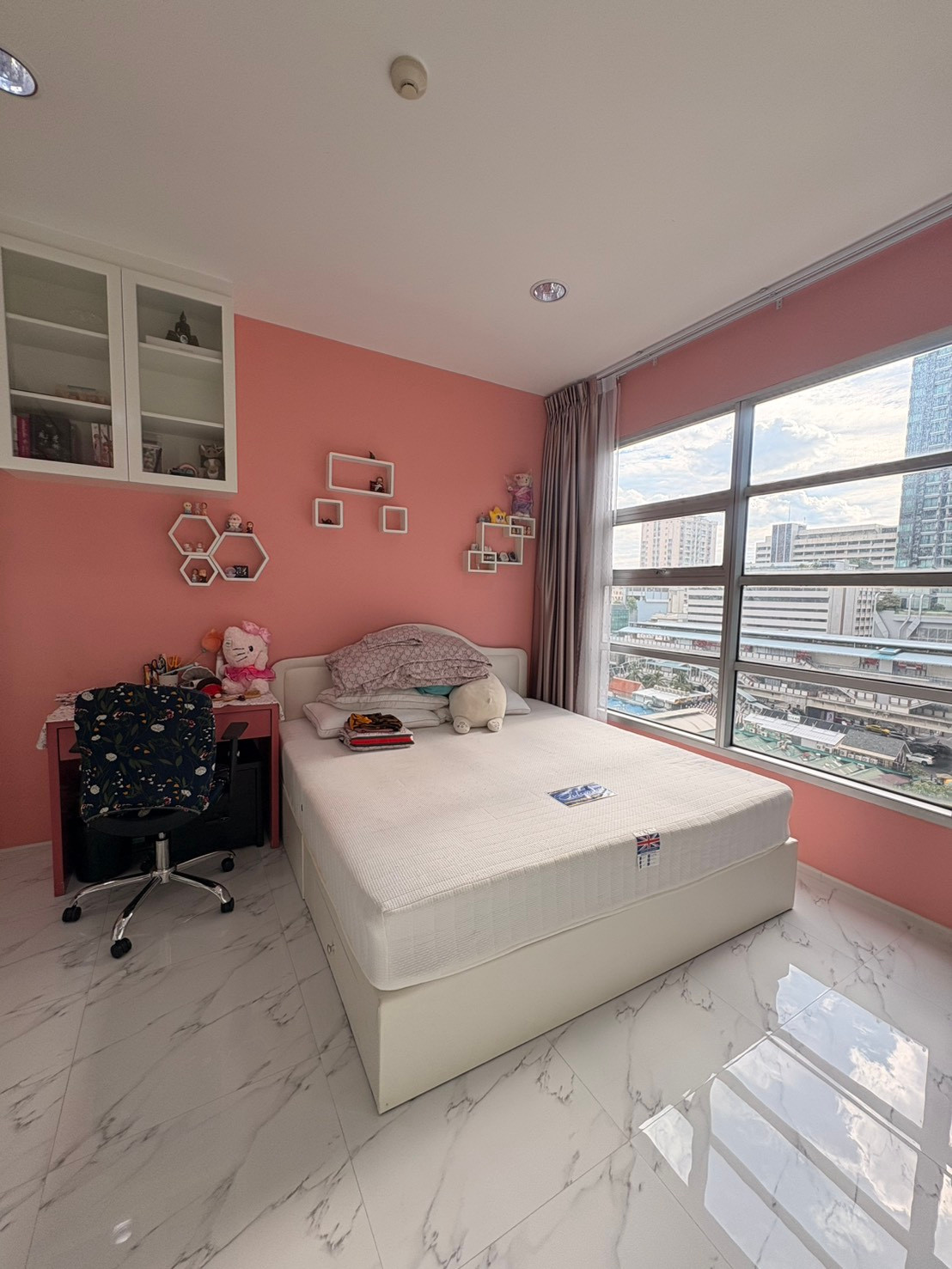 ราคาดีที่สุดไม่เคยปล่อยเช่า🔥Baan Klang Krung Siam - Pathumwan🔥 1b1b 56sqm 6.39mb️ วิวสวยไม่บล็อค⚡️สนใจติดต่อพัตเตอร์ 0928895628 line : plustor_ss