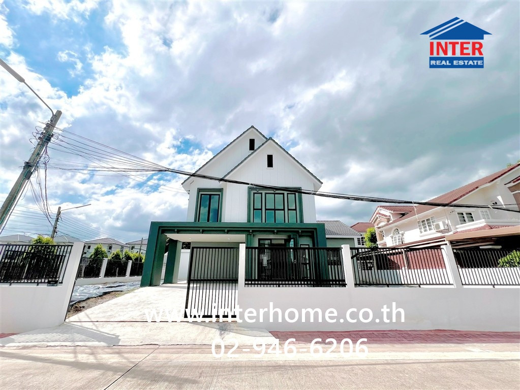 2-story detached house, 102 sq m, Chaiyaphruek Village, Watcharaphon, Soi Chaiyaphruek 60, Watcharaphon Road, Chaiyaphruek 60 Road, Bang Khen District, Bangkok 2-story detached house, 102 sq m, Chaiyaphruek Village, Watcharaphon, Soi Chaiyaphruek 60, Watcharaphon Road, Chaiyaphruek 60 Road, Bang Khen District, Bangkok