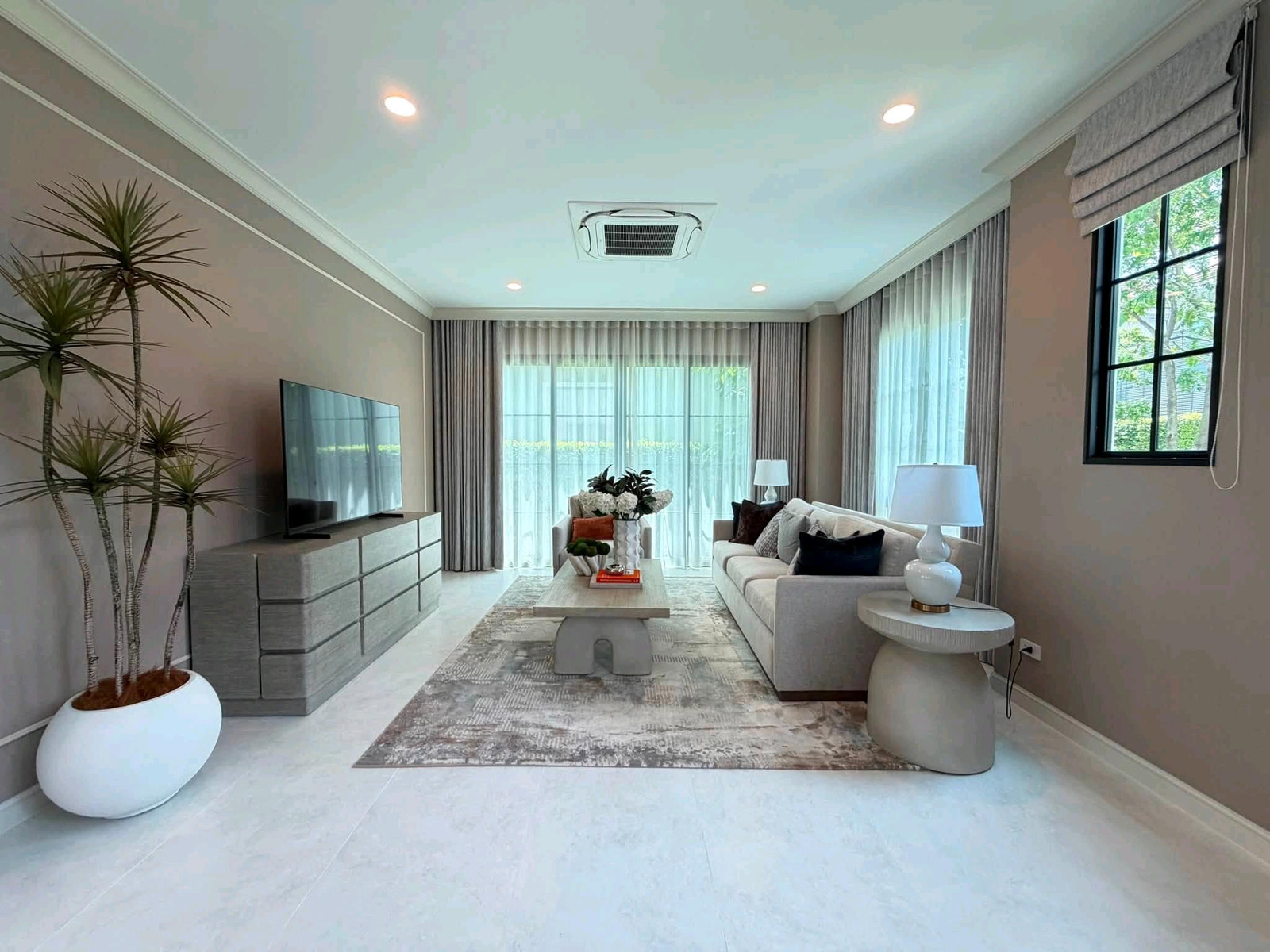 (For rent) ** Narinsiri Krungthep Kreetha, quality house from SANSIRI, decorated and ready to move in ** – รูปที่ 4