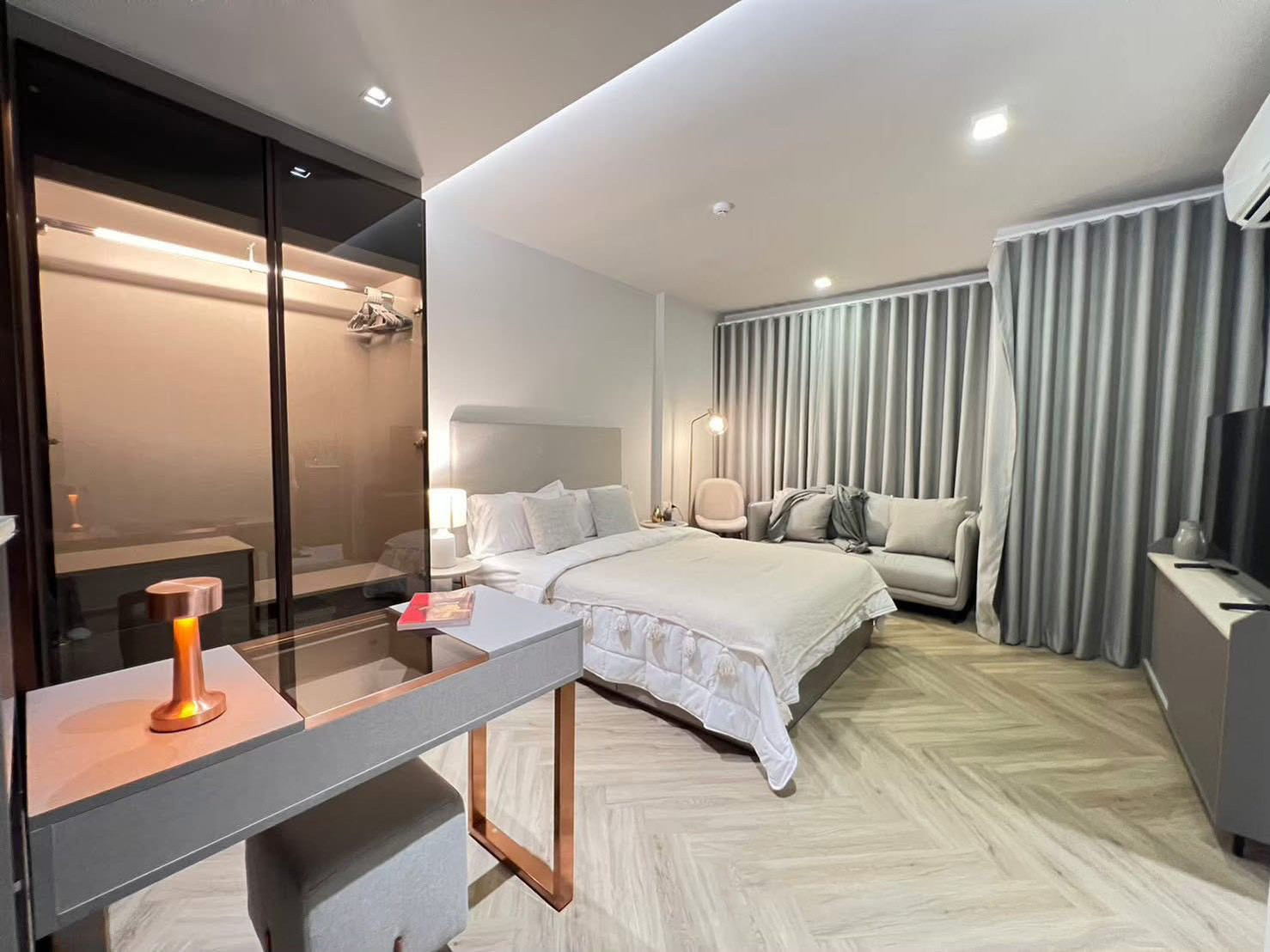 *** ให้เช่าคอนโด : แชปเตอร์ ทองหล่อ 25  ห้องสตูดิโอ  ห้องสวย เฟอร์ครบ วิวคลอง (Chapter Thonglor 25) *** – รูปที่ 2