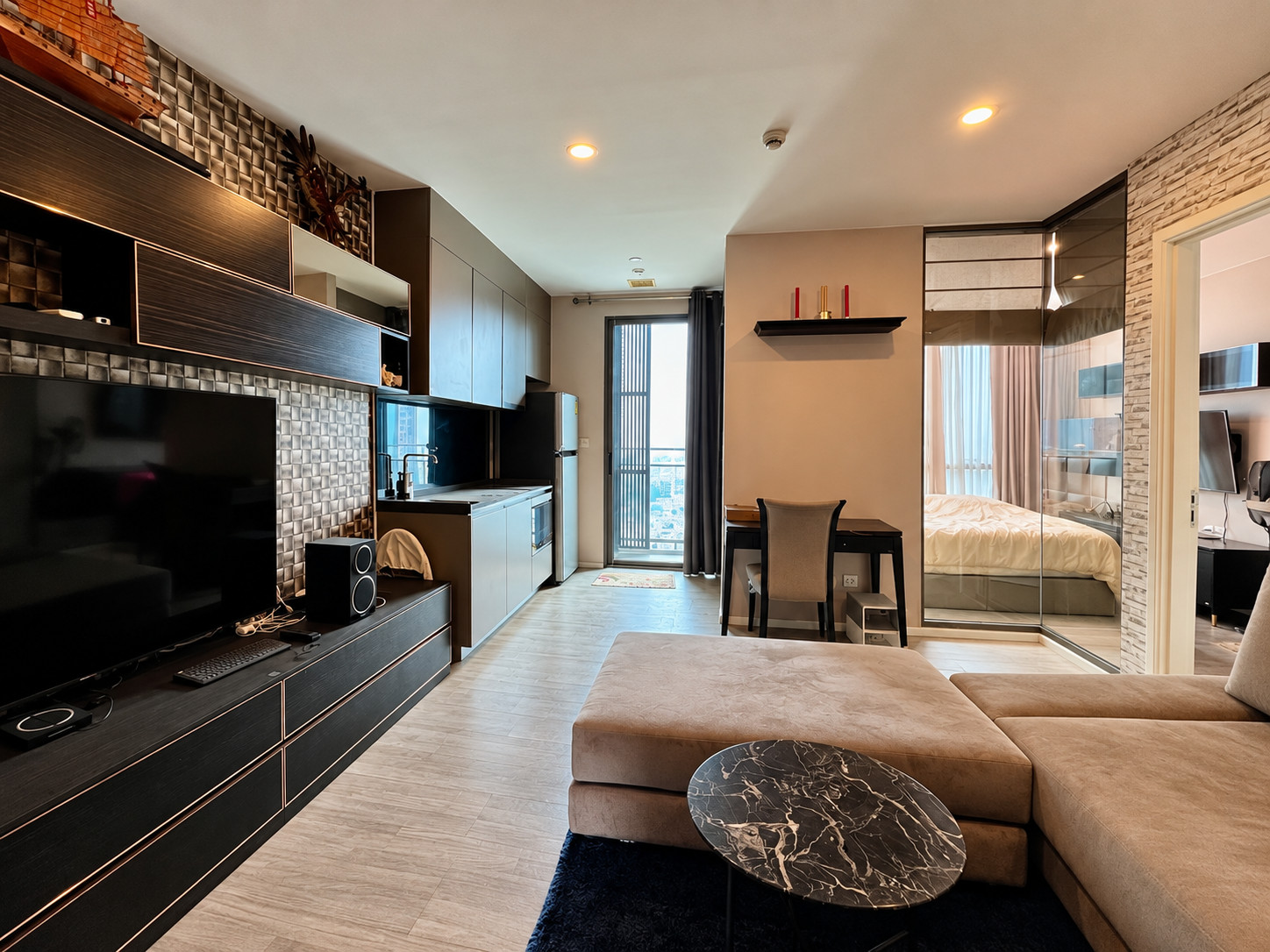 Condo for Sale | The Room Sukhumvit 69 | 1 Bedroom | 45 Sq.m. | 24th Floor | River View | Only 100 m from BTS Phra Khanong