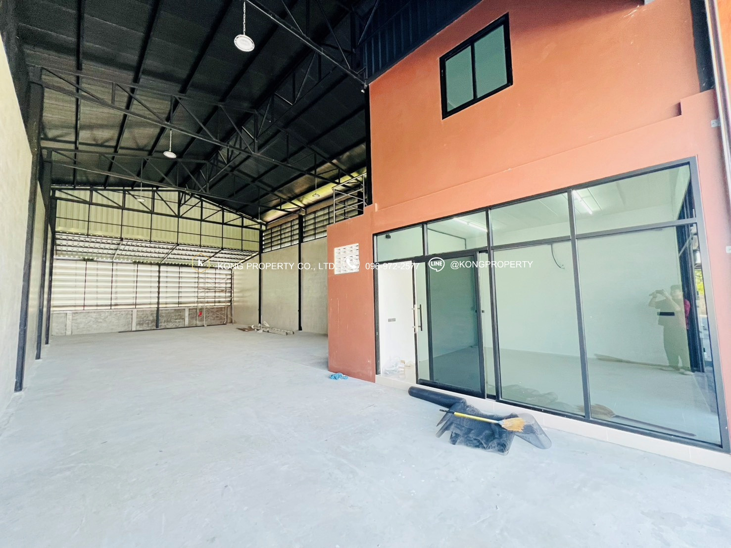 Warehouse for rent, City Hall - Bang Kruai, Nonthaburi, near Mahidol University, Salaya, just 10 minutes. – รูปที่ 3