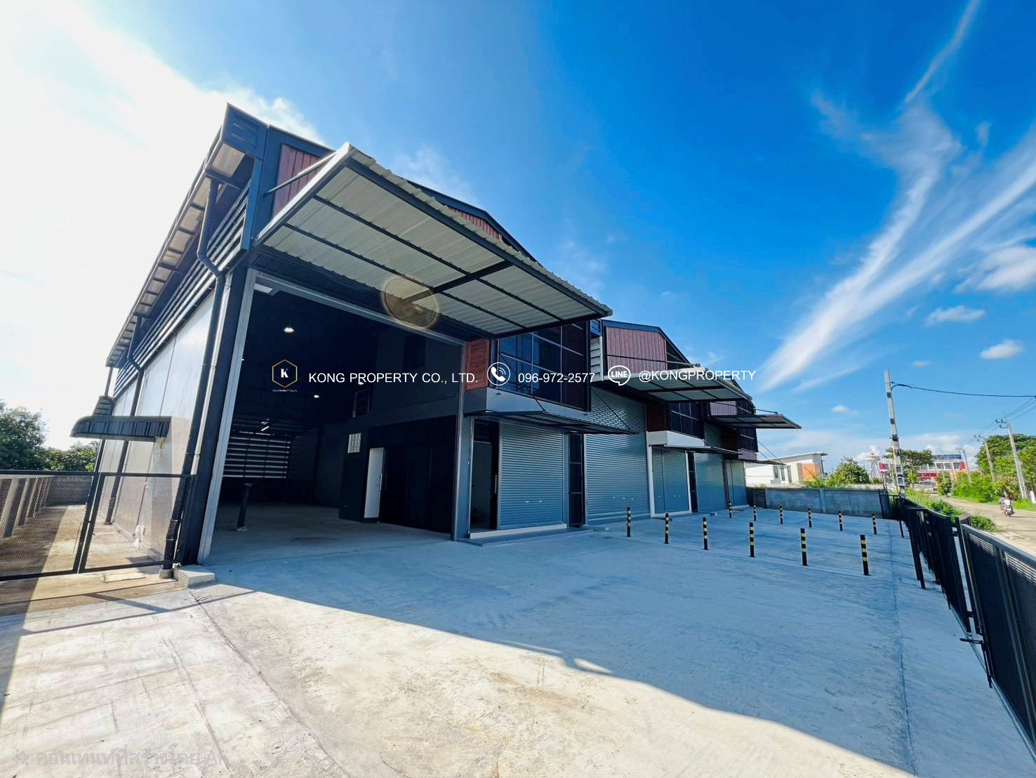 Warehouse for rent, City Hall - Bang Kruai, Nonthaburi, near Mahidol University, Salaya, just 10 minutes. – รูปที่ 2
