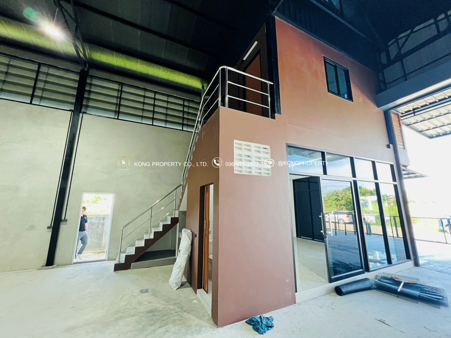 Warehouse for rent, City Hall - Bang Kruai, Nonthaburi, near Mahidol University, Salaya, just 10 minutes. – รูปที่ 4