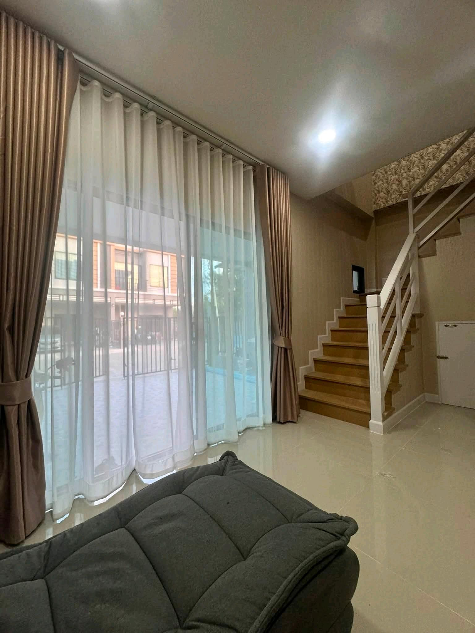 For rent, The Atrium Village (Phermsin 20, Intersection 5), large townhome, beautifully decorated, 3 bedrooms, 2 bathrooms, rent only 17,500 baht/month📅 House available 1 October 2026. – รูปที่ 4