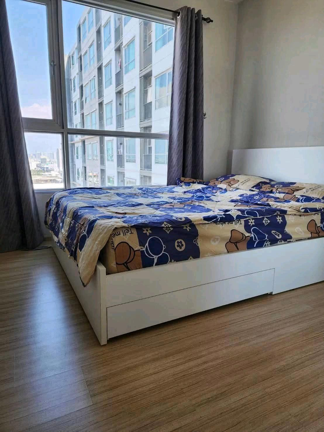 ✨ ห้องใหญ่ 2 ห้องนอน 2 ห้องน้ำ วิวเมืองไม่บล็อก พร้อมอยู่! เครื่องใช้ไฟฟ้าครบ หิ้วกระเป๋าเข้าอยู่ได้เลย – รูปที่ 4
