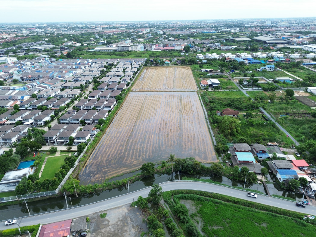ขาย ที่ดิน ริมถนนเลียบคลองบางไผ่ บางบัวทอง 26 ไร่ ใกล้ถนนกาญจนาภิเษกแค่ 2 กม. DD – รูปที่ 3