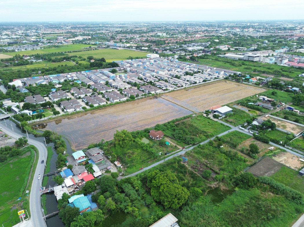 ขาย ที่ดิน ริมถนนเลียบคลองบางไผ่ บางบัวทอง 26 ไร่ ใกล้ถนนกาญจนาภิเษกแค่ 2 กม. DD – รูปที่ 4
