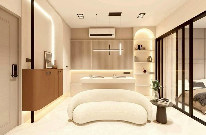 วันพลัส คลองชล 2  วิวสระว่ายน้ำ ห้องรีโนเวทเสร็จแล้ว เฟอร์นิเจอร์บิ้วอิน ใกล้ ม.เชียงใหม่ และถนนนิมมาน 3 นาที – รูปที่ 4