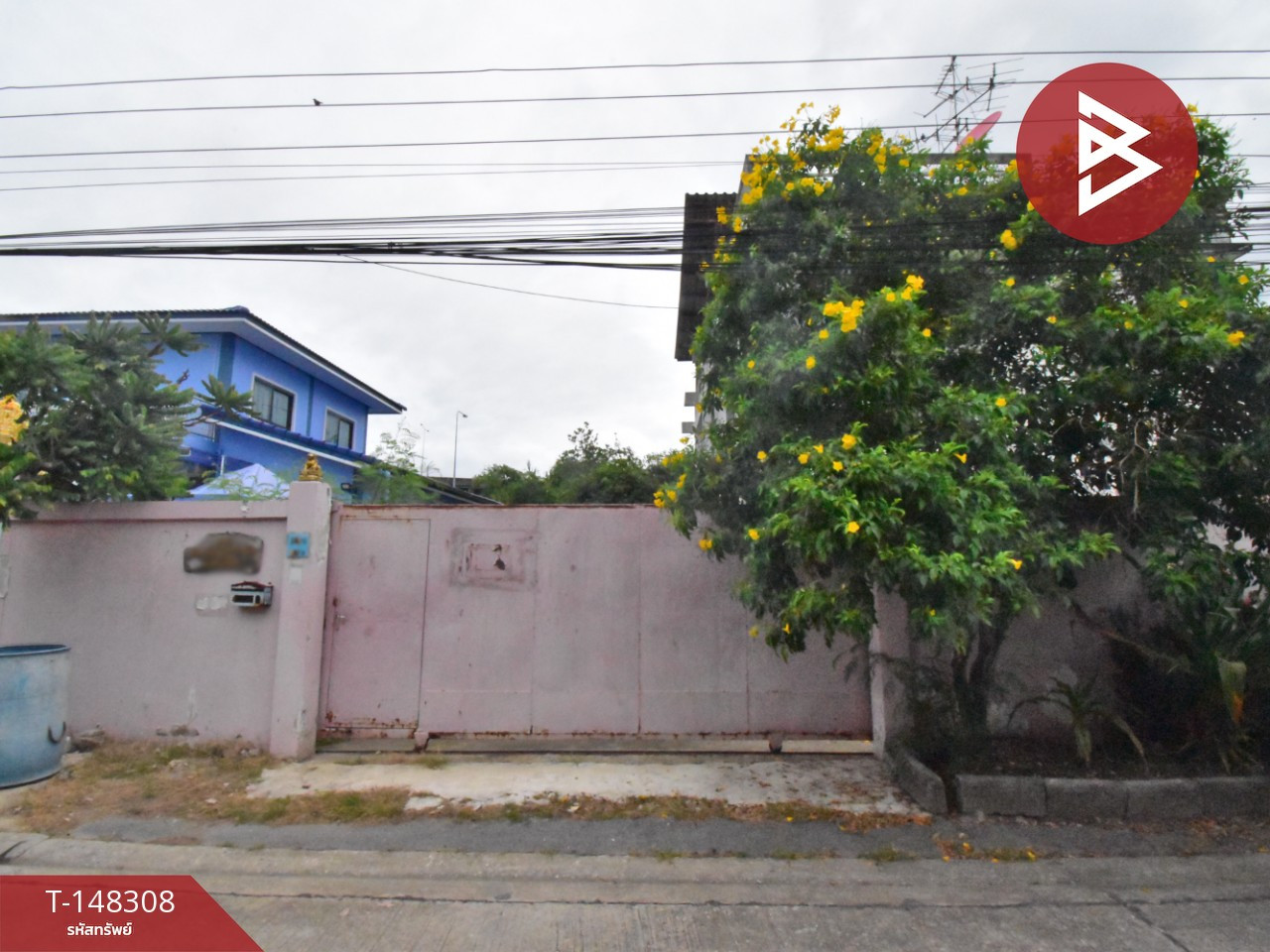 Single house for sale, area 93 sq m, Bang Hua Suea, Phra Pradaeng, Samut Prakan Province, ready to move in, good location, cheap price.